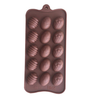 Silicone Mould- Easter Egg Tray - Sud Off! Creative Supplies