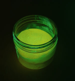 Glow in the Dark Pigment- Orange Powder with Orange Glow - Sud Off! Creative Supplies