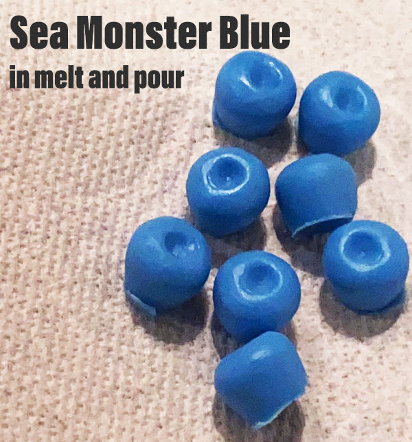 Mica Sea Monster Blue - Sud Off! Soaps and Sundries